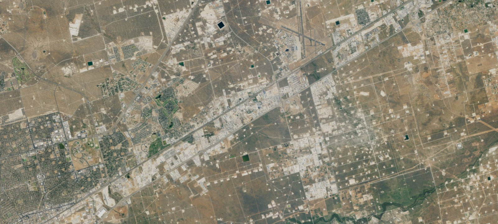 Map of Midessa Oilpatch RV Park