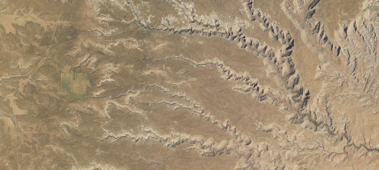 Map of Snow Flat Camp 10