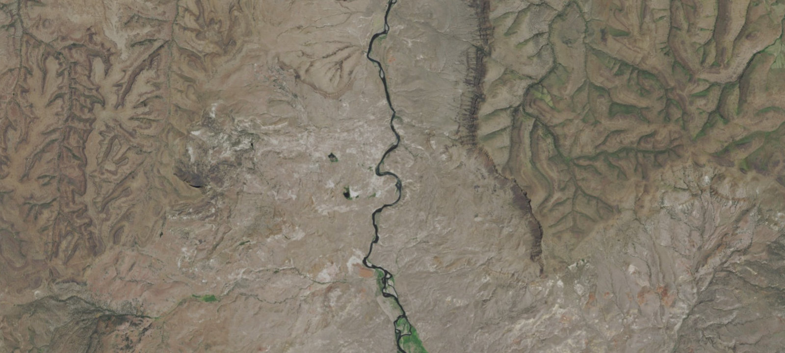 Map of Lower Clarno Rapids