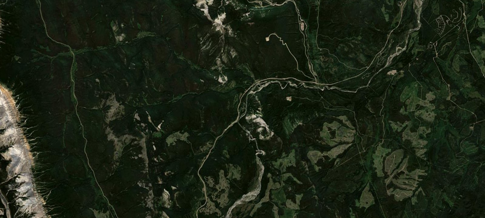 Map of Beaver Flats Campground
