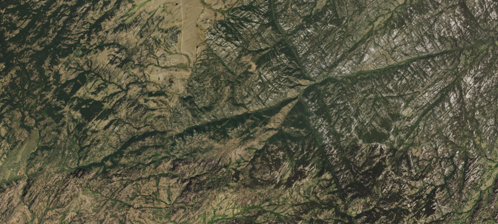 Map of Curtis Gulch Campground