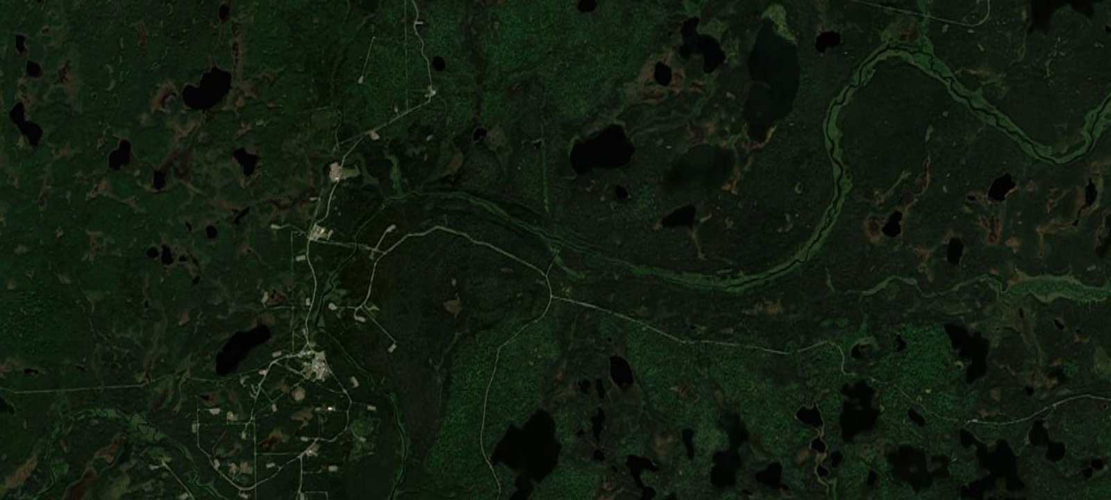 Map of Swanson River Campground