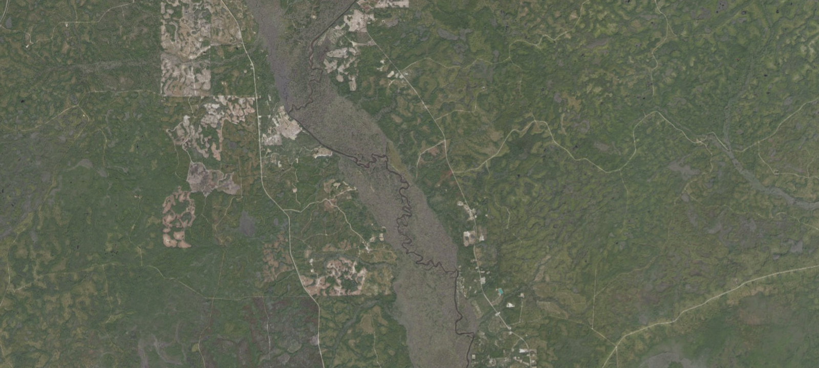 Map of Pine Creek Hunt Camp