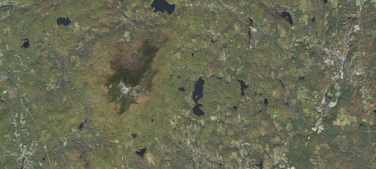 Map of Mt Monadnock State Park Campground