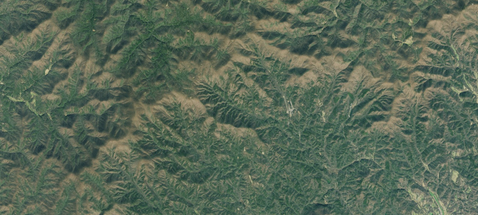 Map of Montgomery Creek Dispersed Area