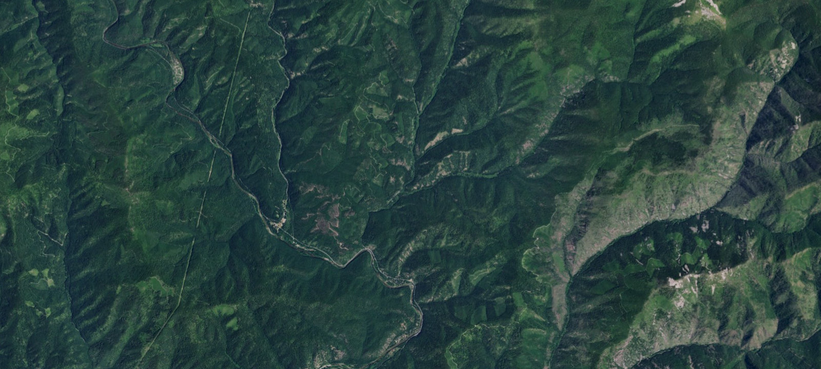 Map of Lost Creek