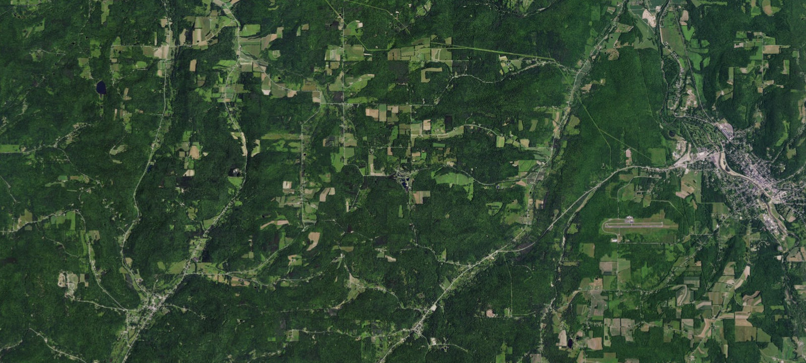 Map of Breezy Point Campground