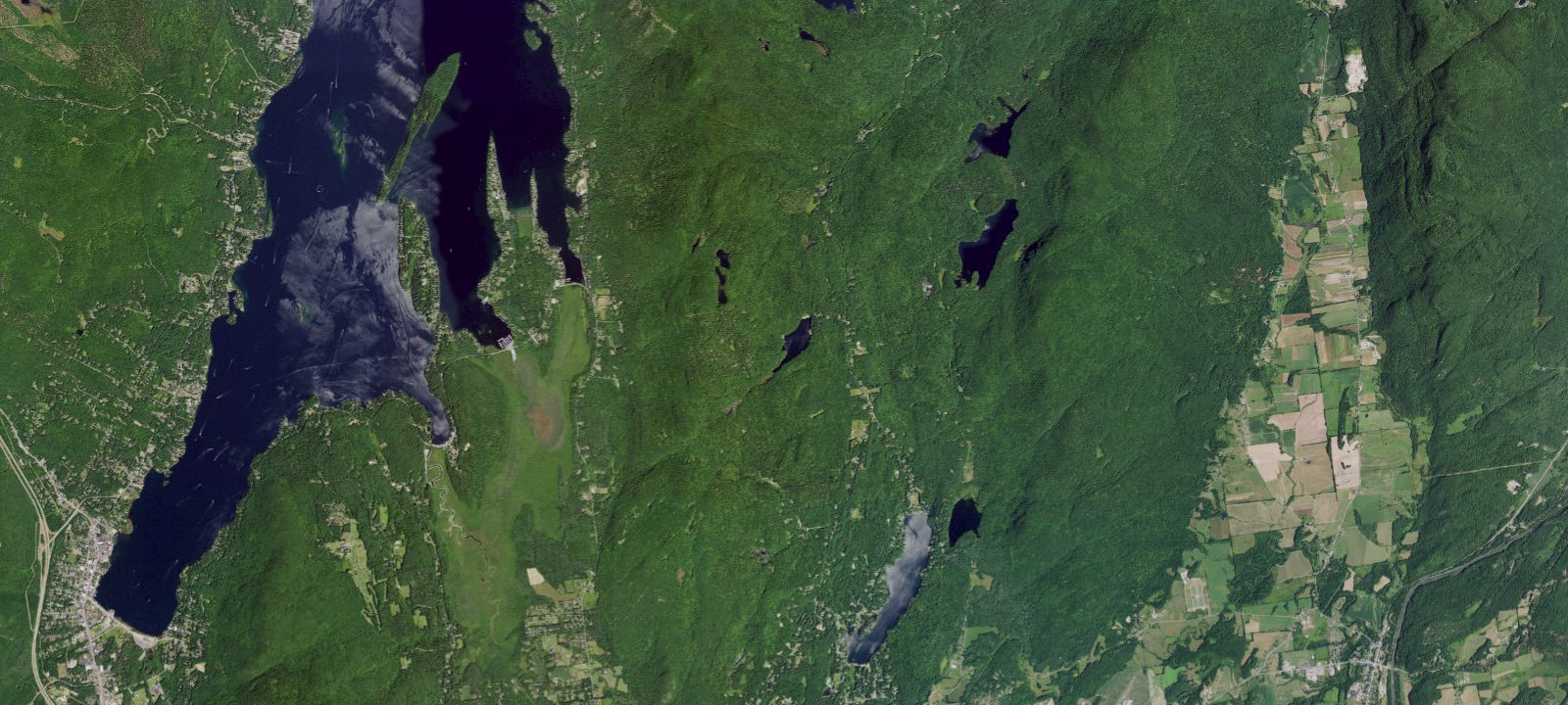 Map of Dempsey Point Lean-to site