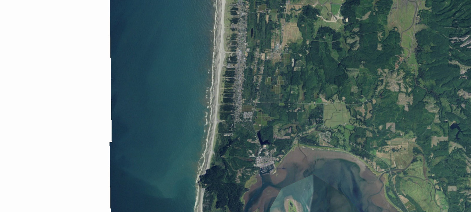Map of Sou'wester Lodge & Cabins