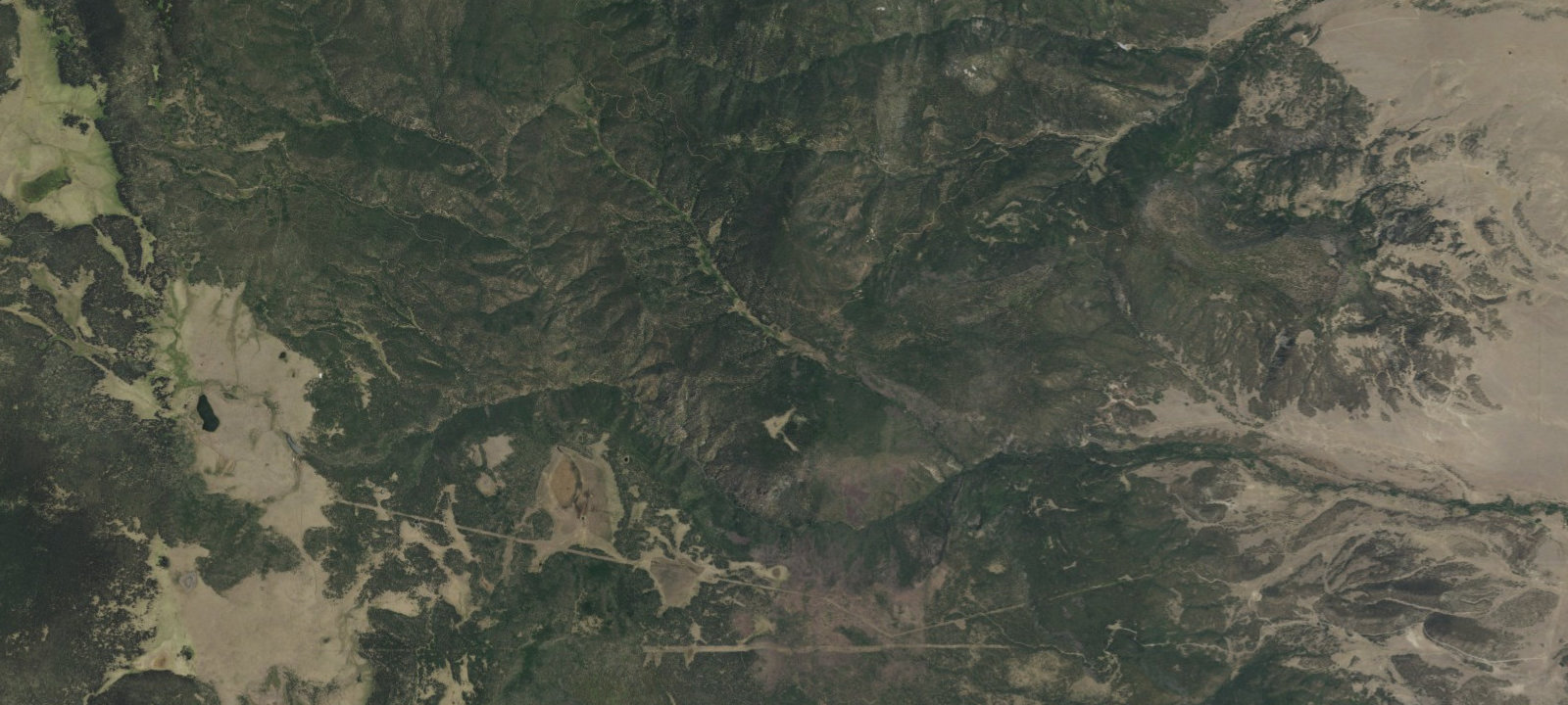Map of Lower Bonito Trail Camp