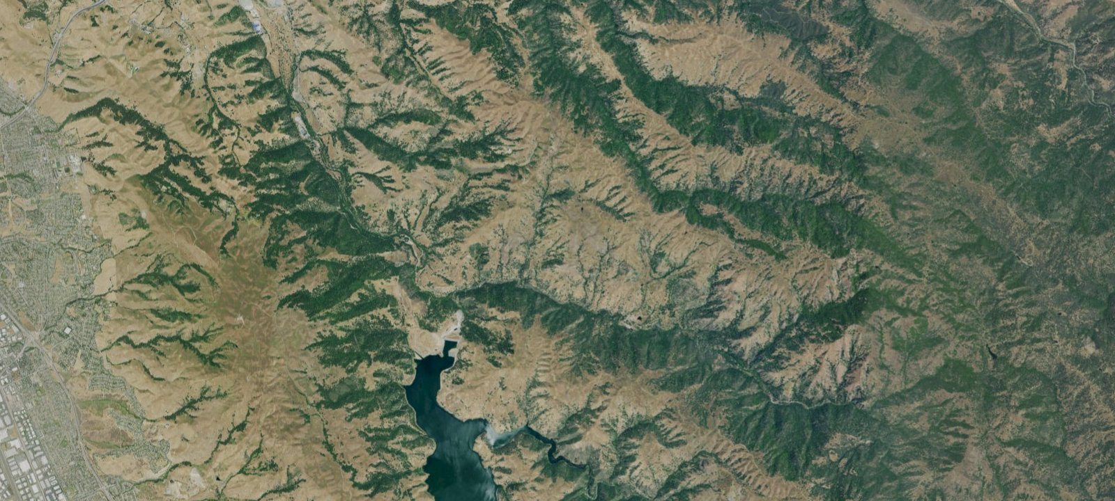 Map of Sycamore Canyon Campground