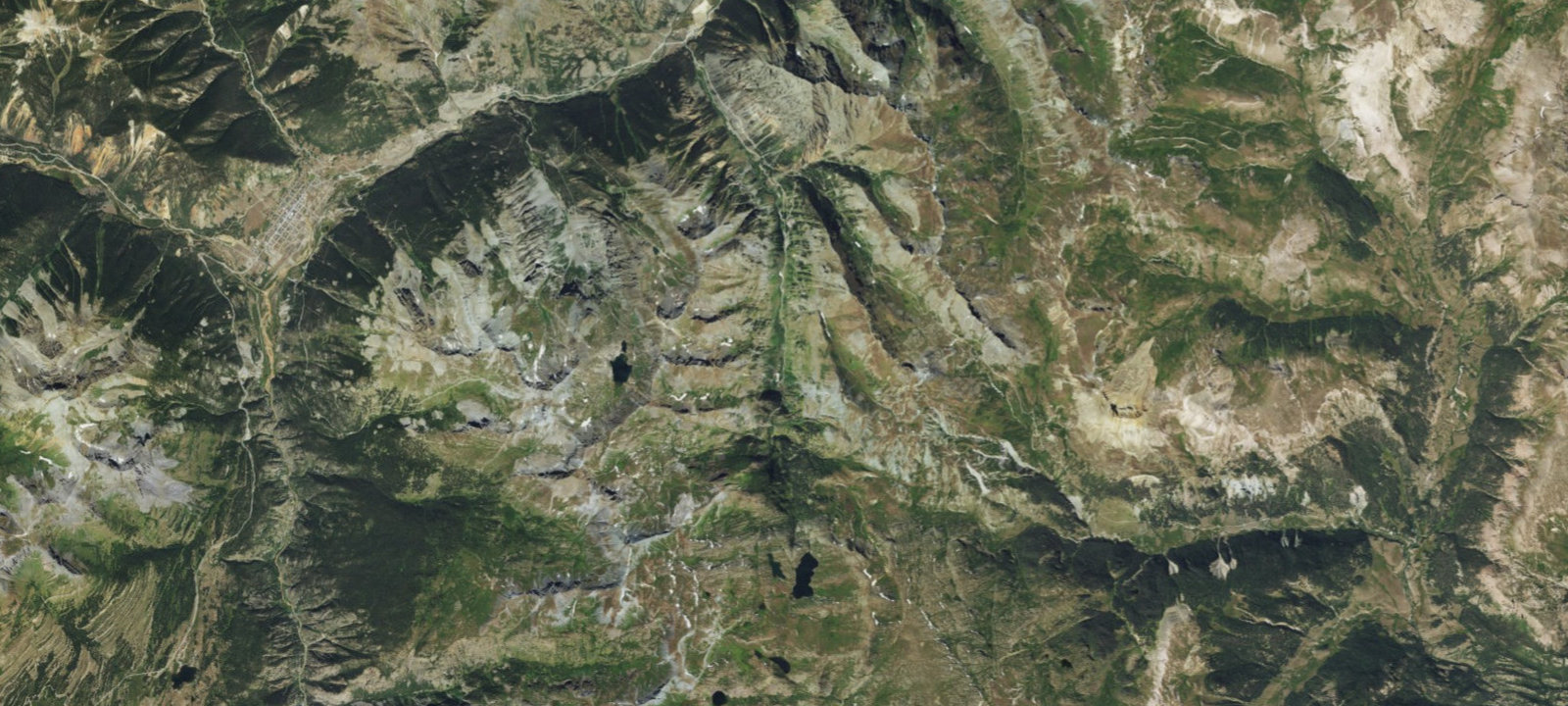 Map of Cunningham Gulch Dispersed Camping