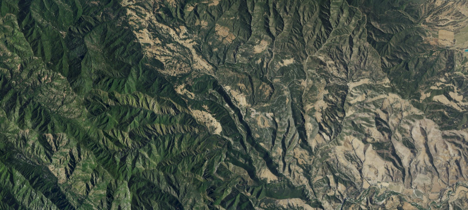 Map of Lower Piney Creek Campground