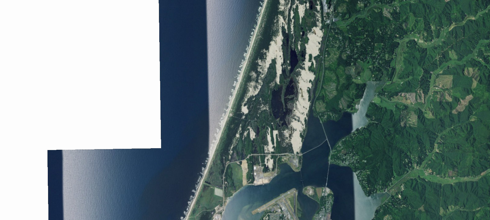 Map of Bull Run Sand Camps