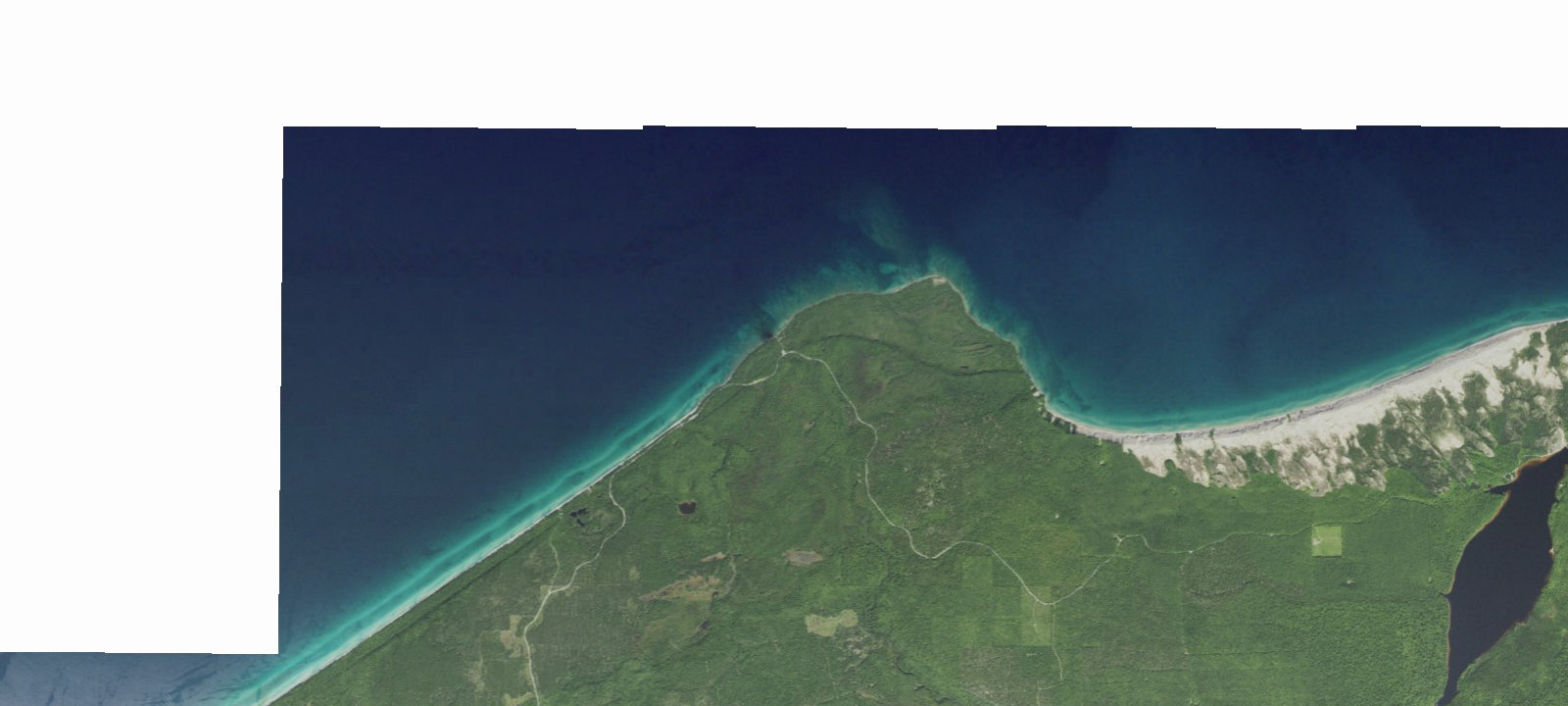 Map of Hurricane River Campground