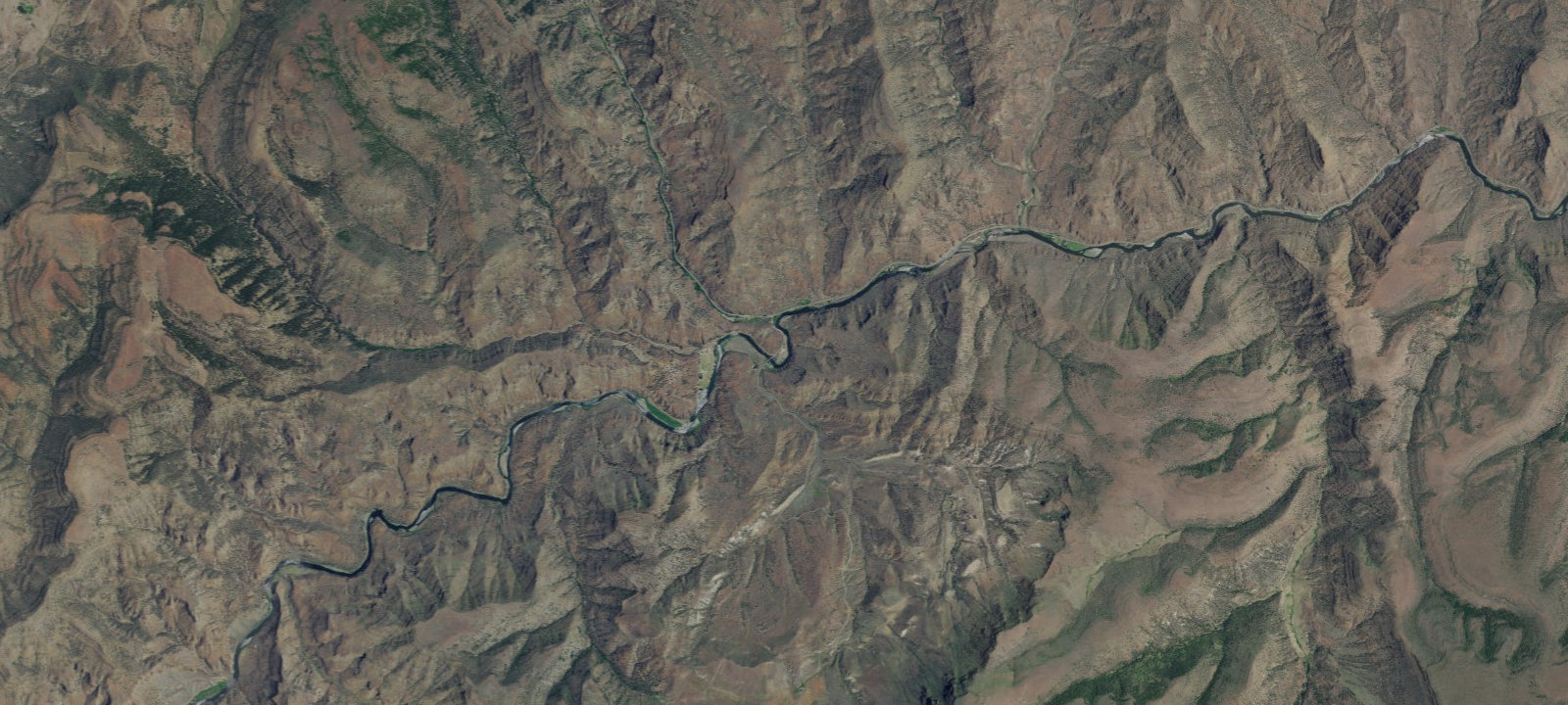 Map of Service Creek Campground