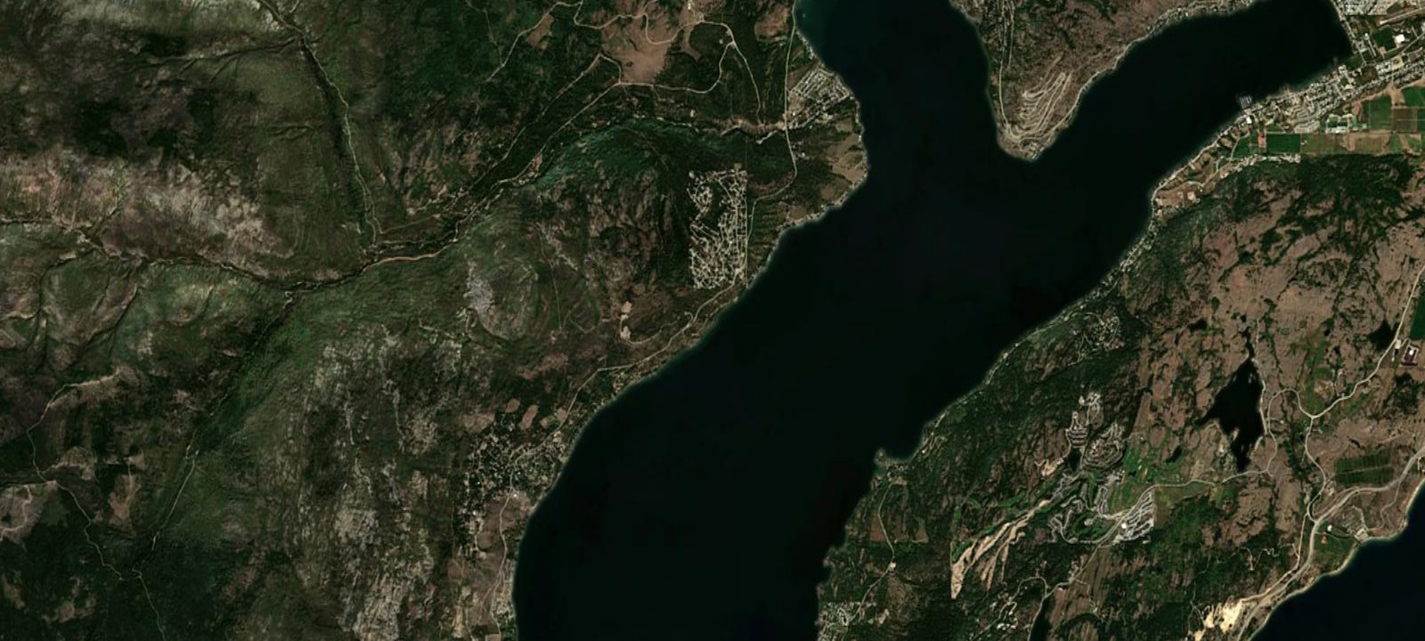Map of Evely Campground