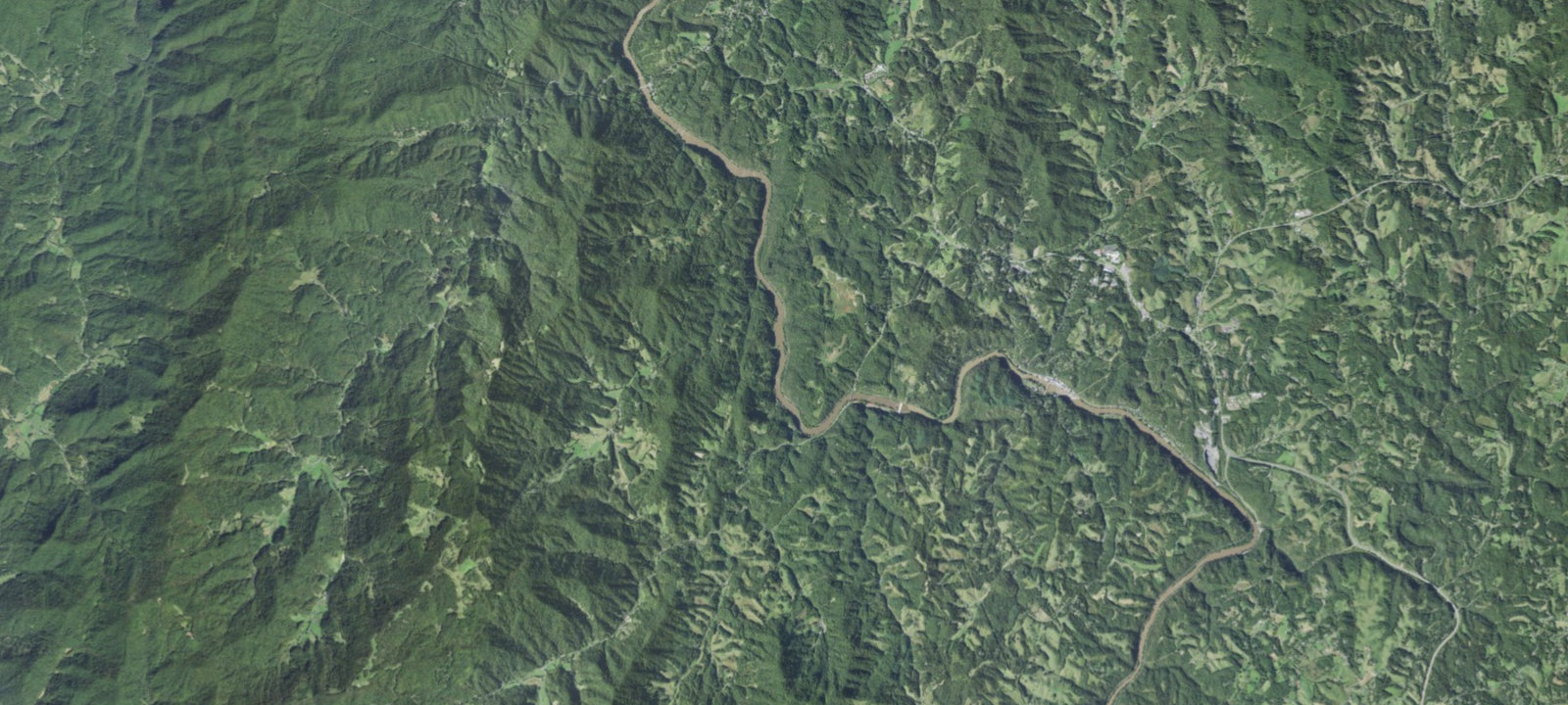 Map of Evan's Island Campsite