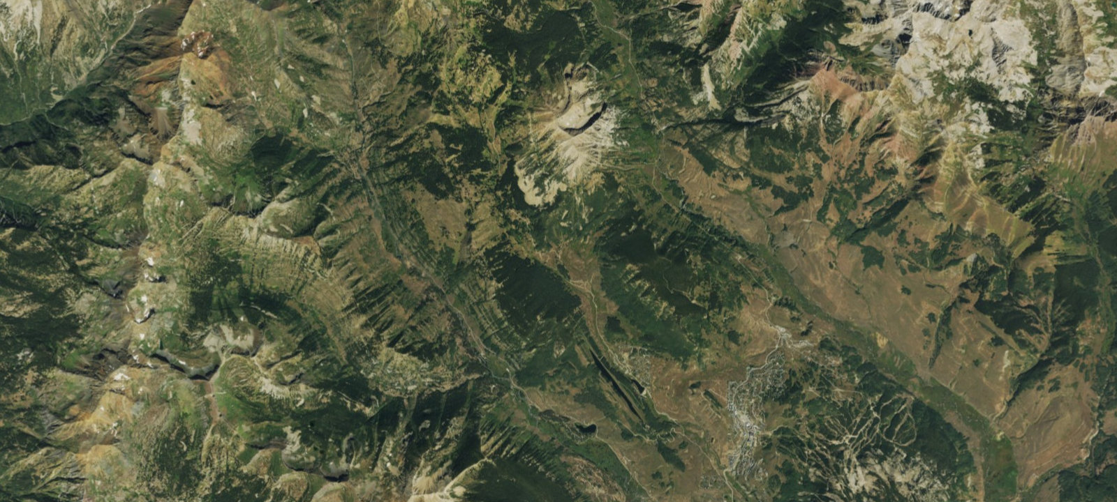 Map of Campsites WG 3-5
