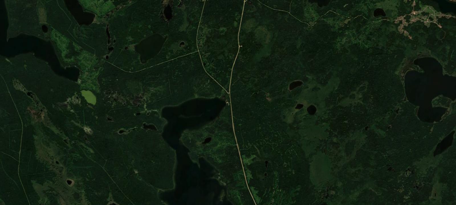 Map of Hackett Lake Campground