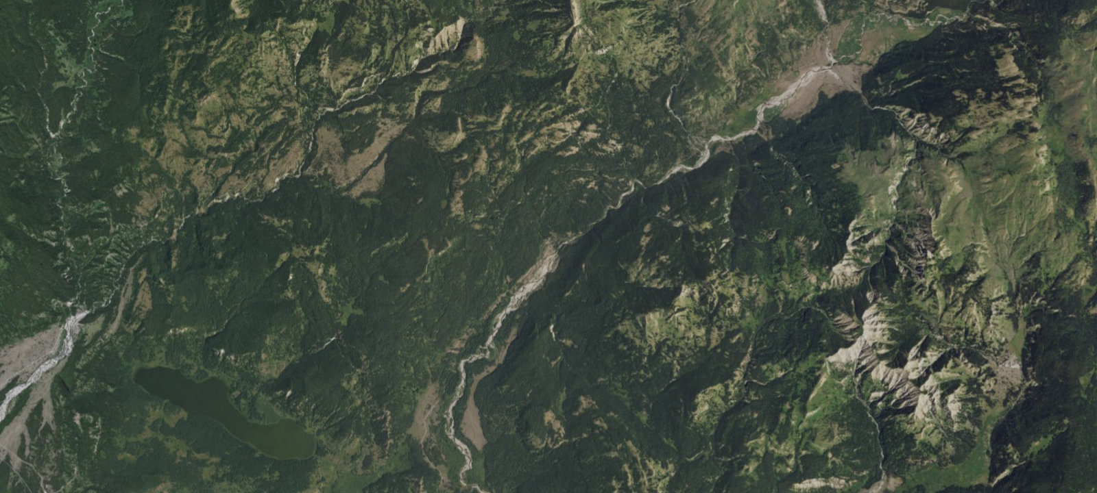 Map of Pacific Creek Campground