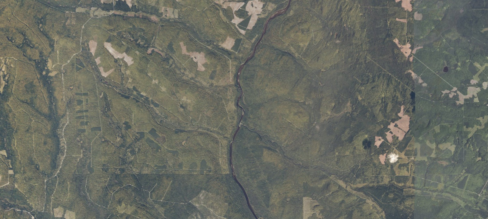 Map of Five Finger Brooke North (1)