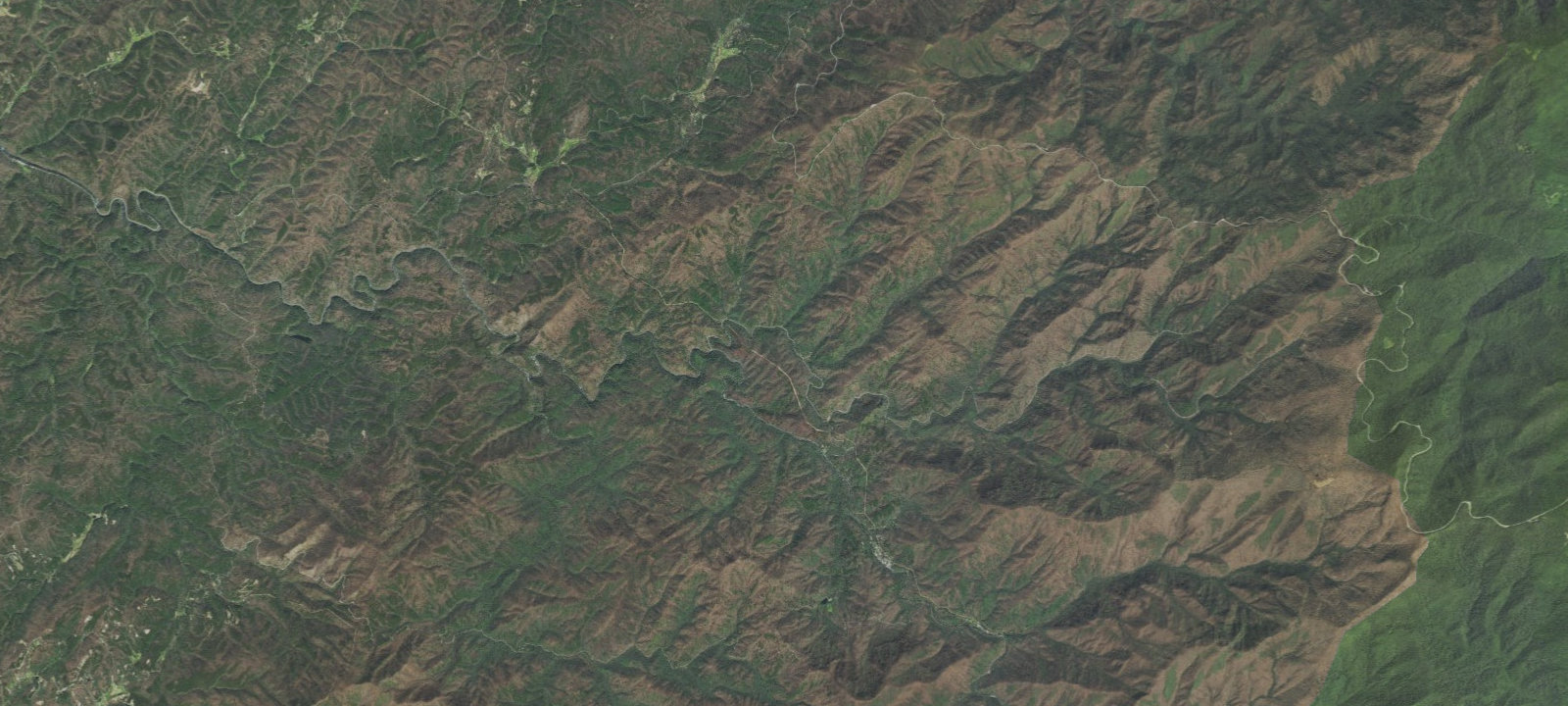 Map of North River Dispersed Campsites