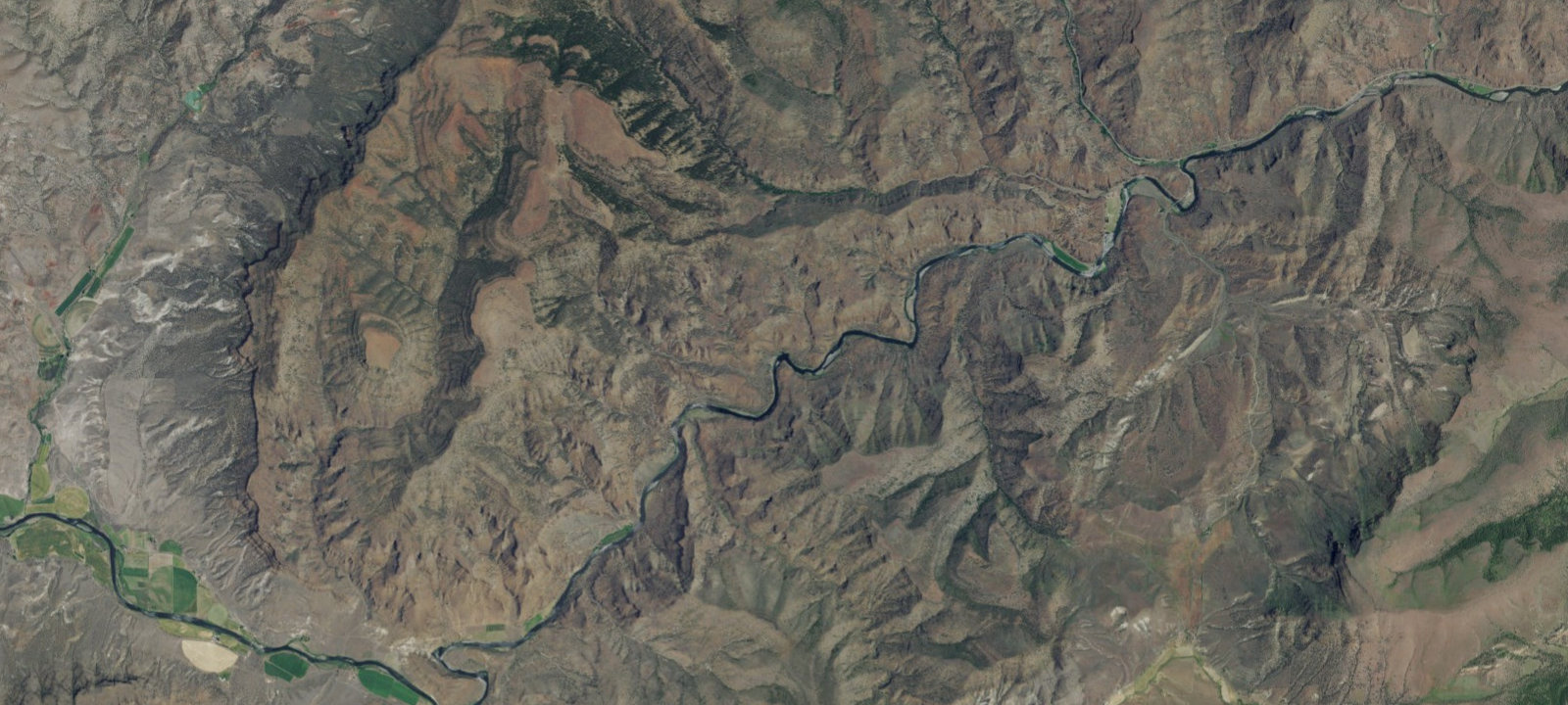 Map of Fence Crew Camp