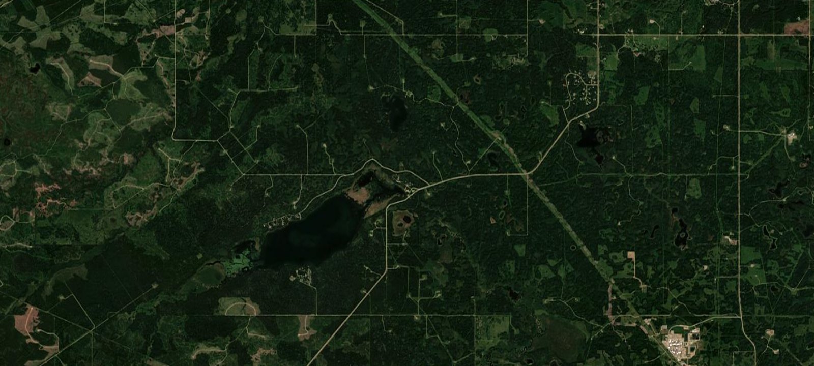 Map of Burntstick Lake Campground