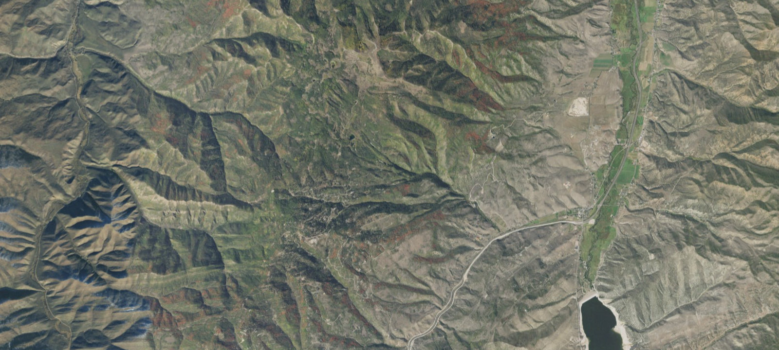 Map of Friendship Meadows Camp