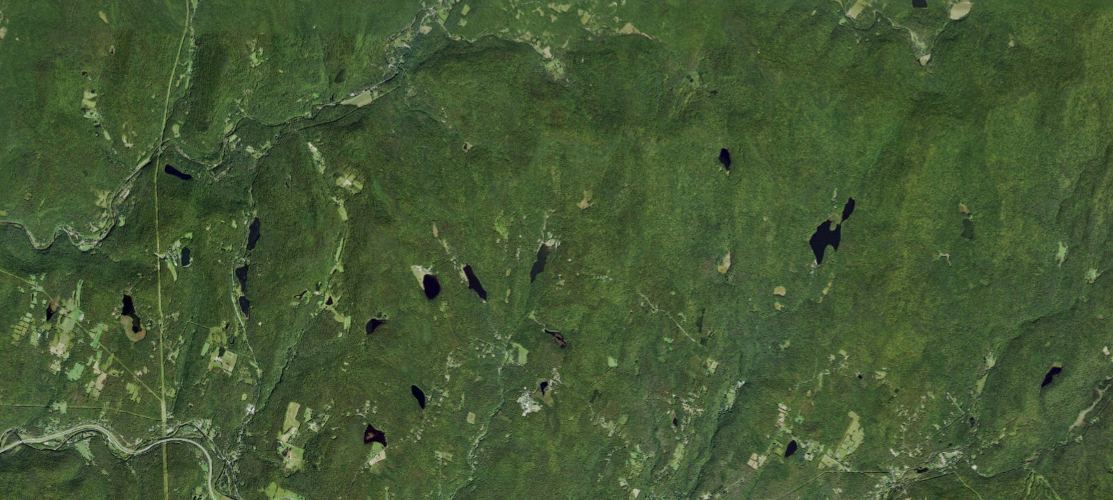 Map of Onteora Scout Reservation