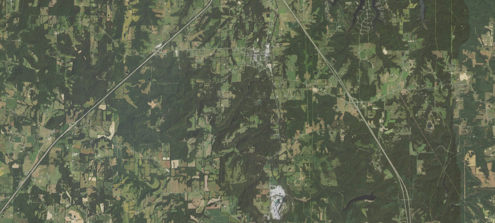 Map of Turkey Ridge Campground