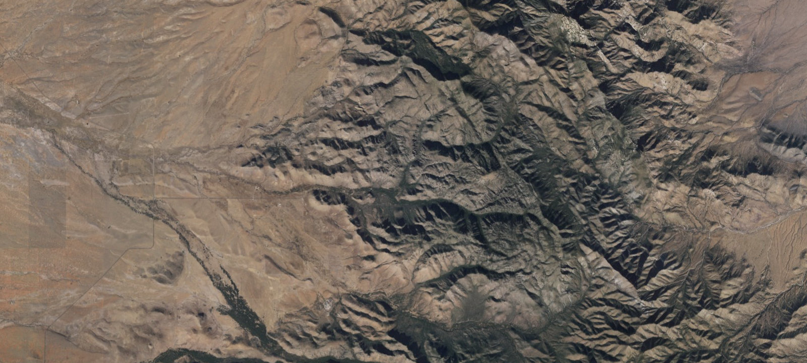 Map of Bonita Canyon Campground