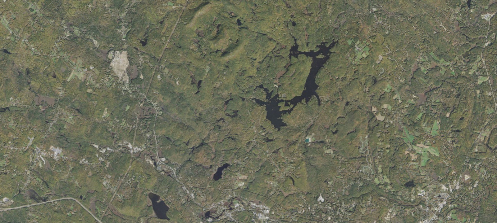 Map of Pawtuckaway State Park
