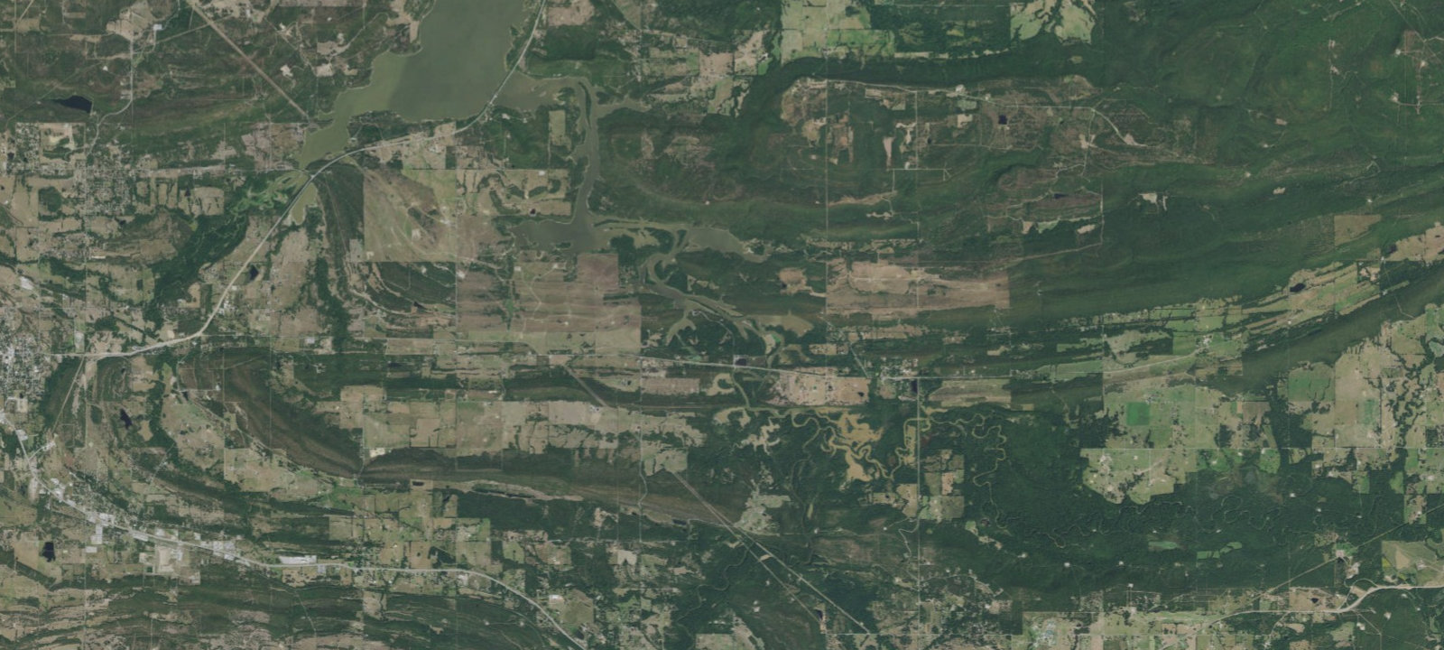 Map of Hickory Point Recreation Area
