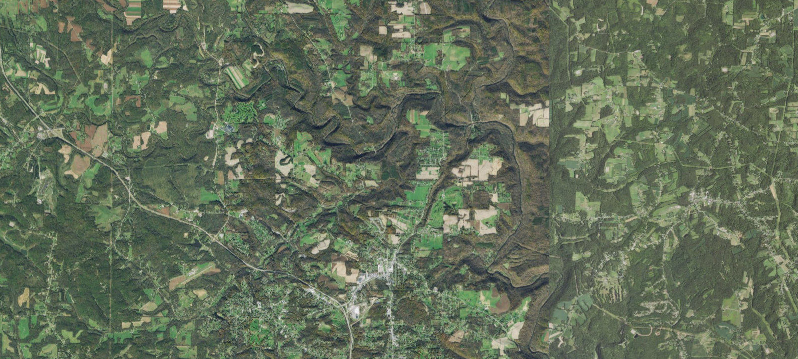 Map of Smoke's Tie Line