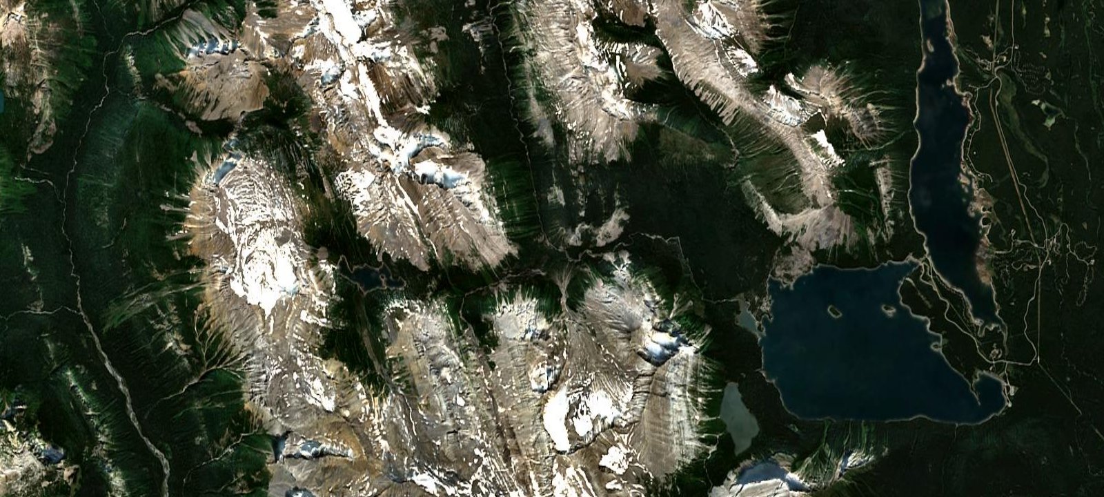 Map of Forks Campground
