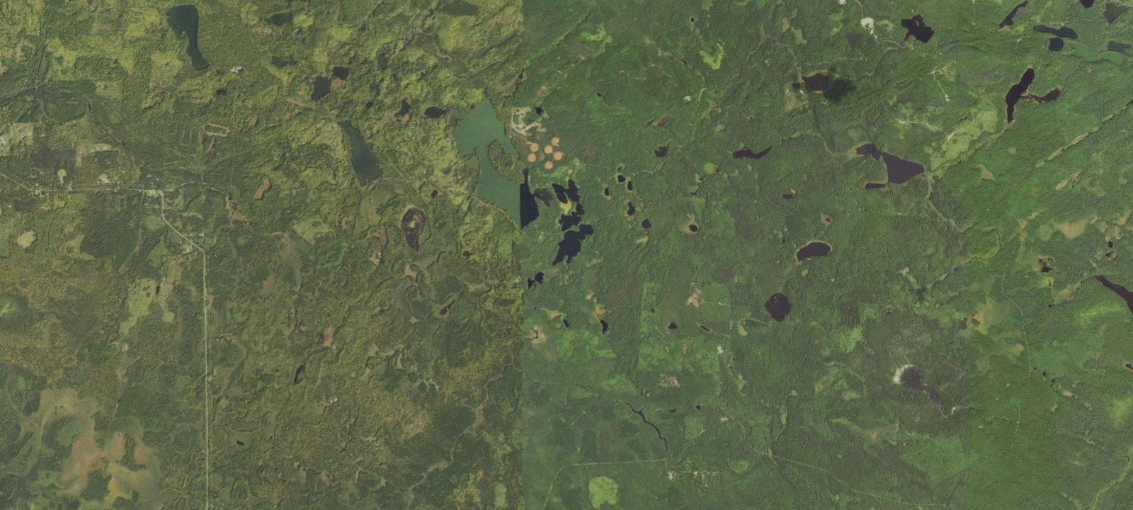 Map of Divide Lake Site #1