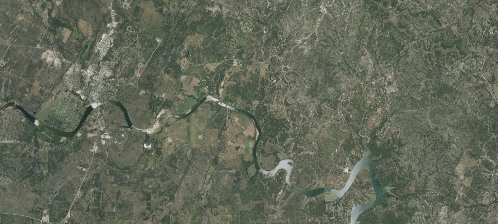 Map of Camp Creek Park LCRA