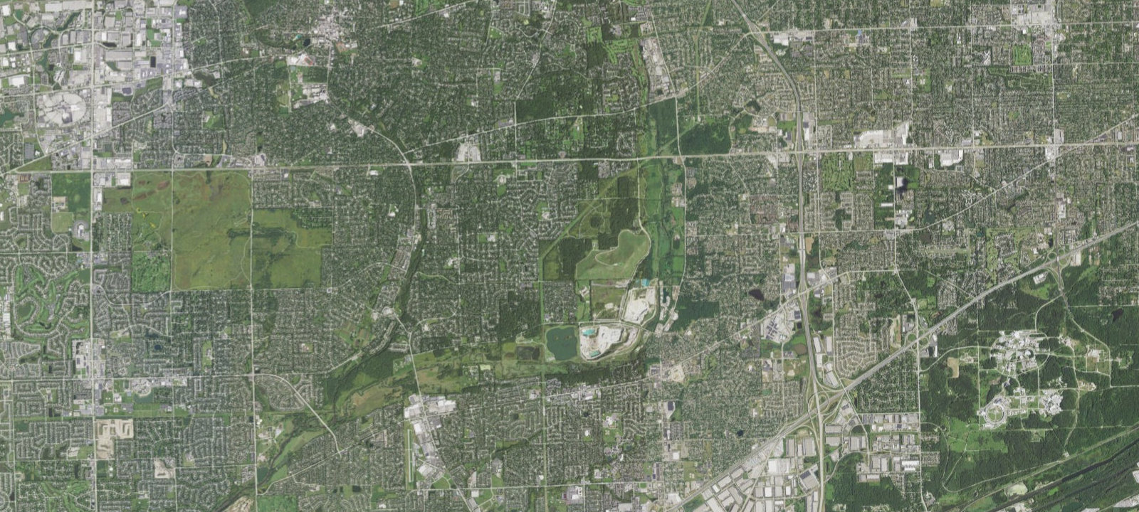 Map of Greene Valley Forest Preserve Youth-Group Campgrounds