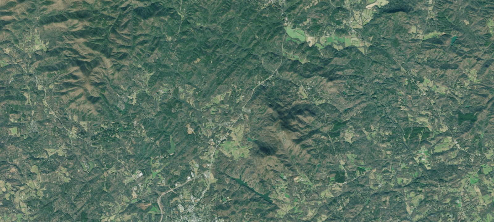 Map of Yonah Mountain Campground