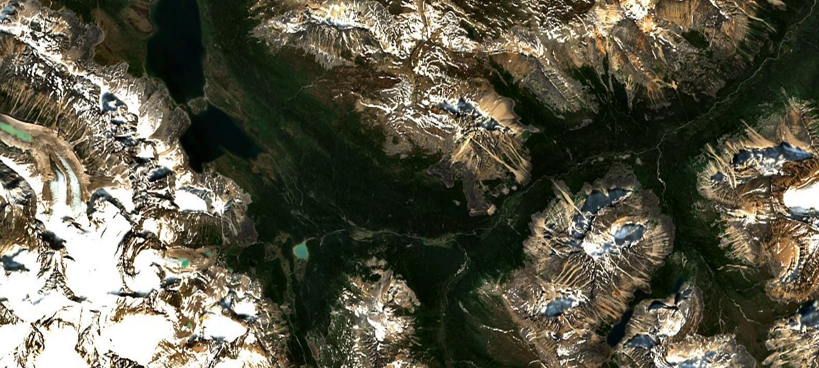 Map of Switchback Campsite