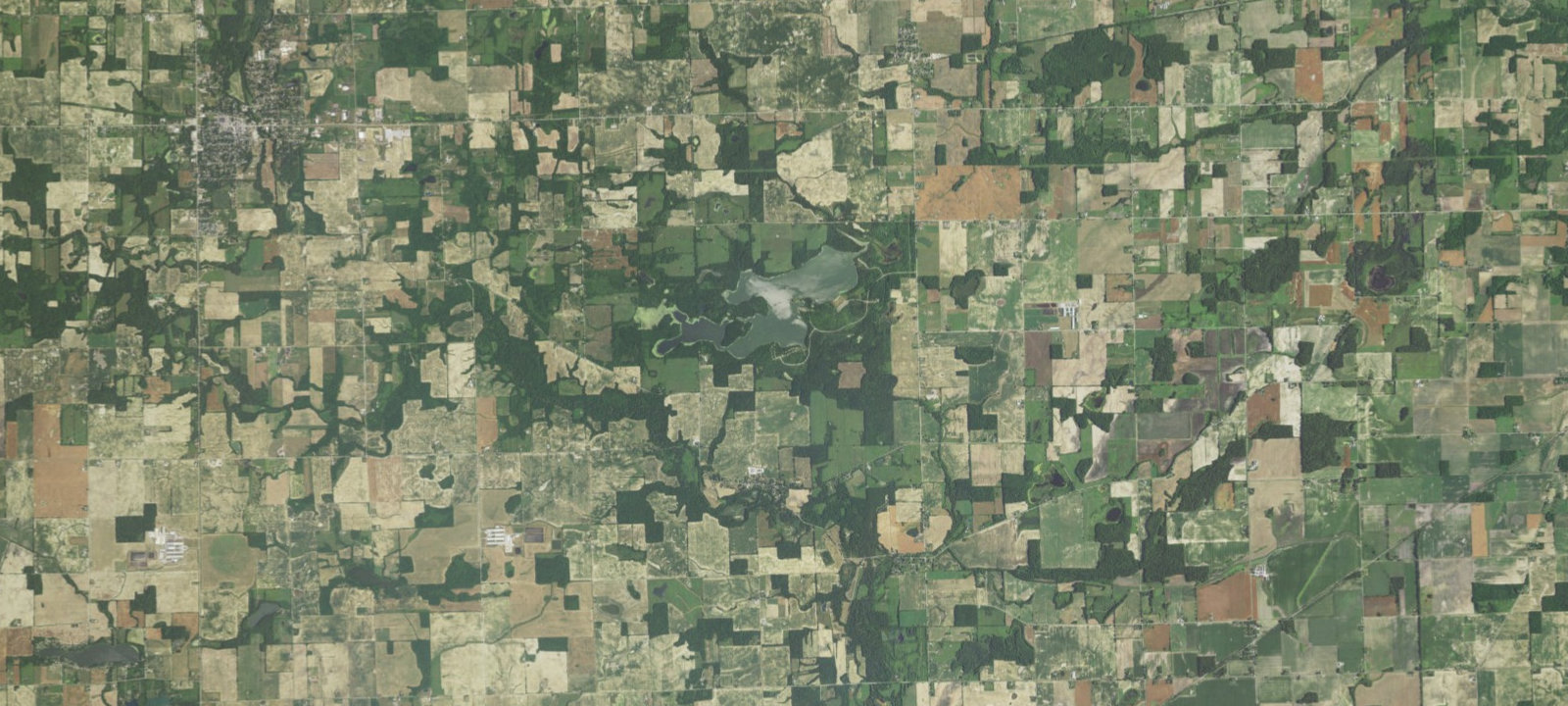 Map of Lake Hudson Recreation Area