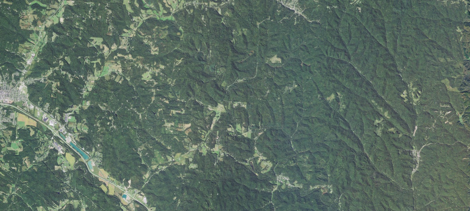 Map of Williams Campground