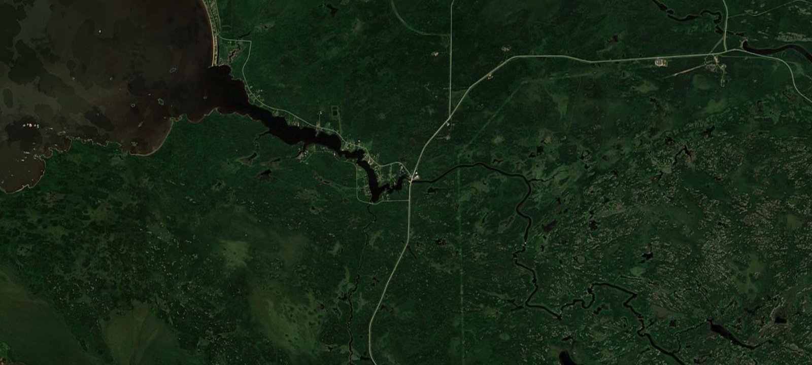 Map of Manigatogin Campground