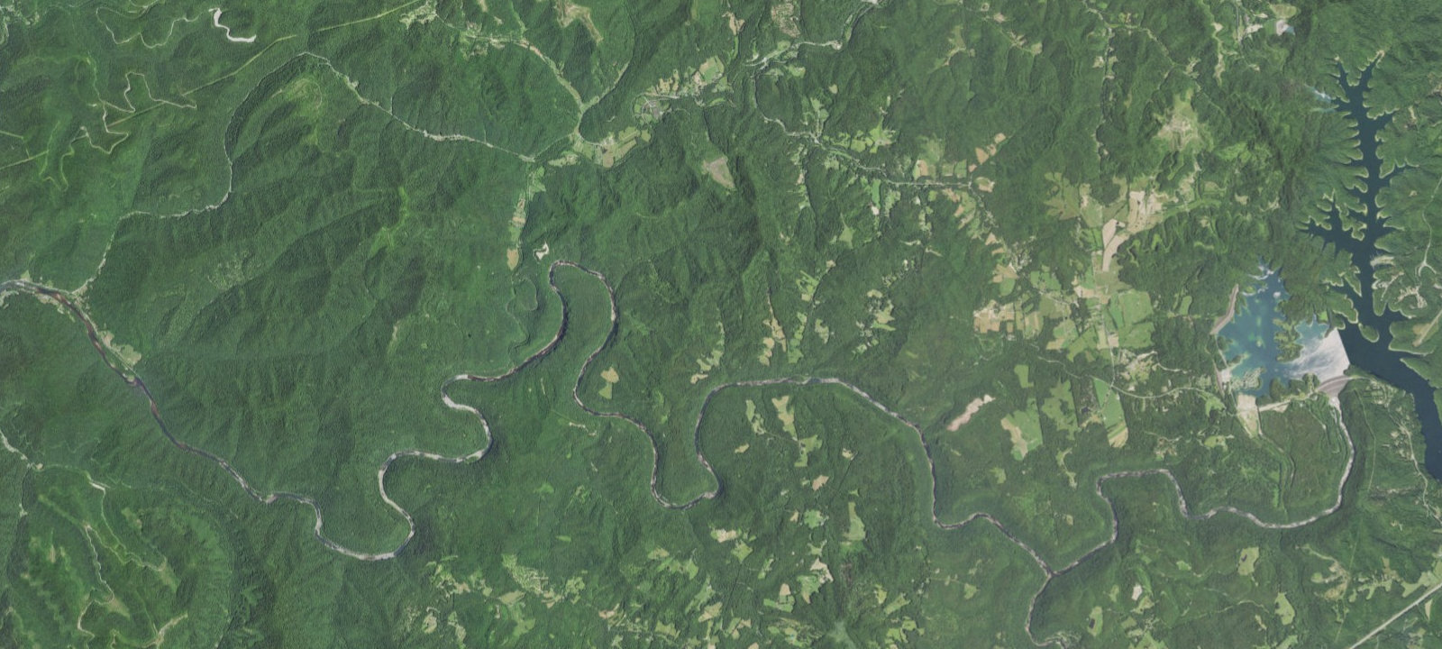 Map of Gauley River Wild & Woolly Primitive Campground