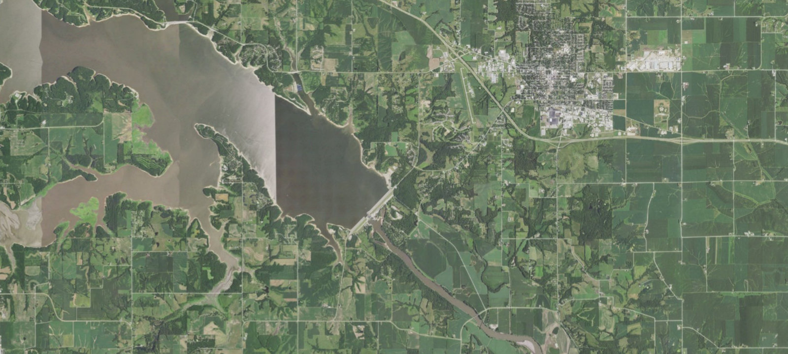 Map of North Overlook Recreation Area
