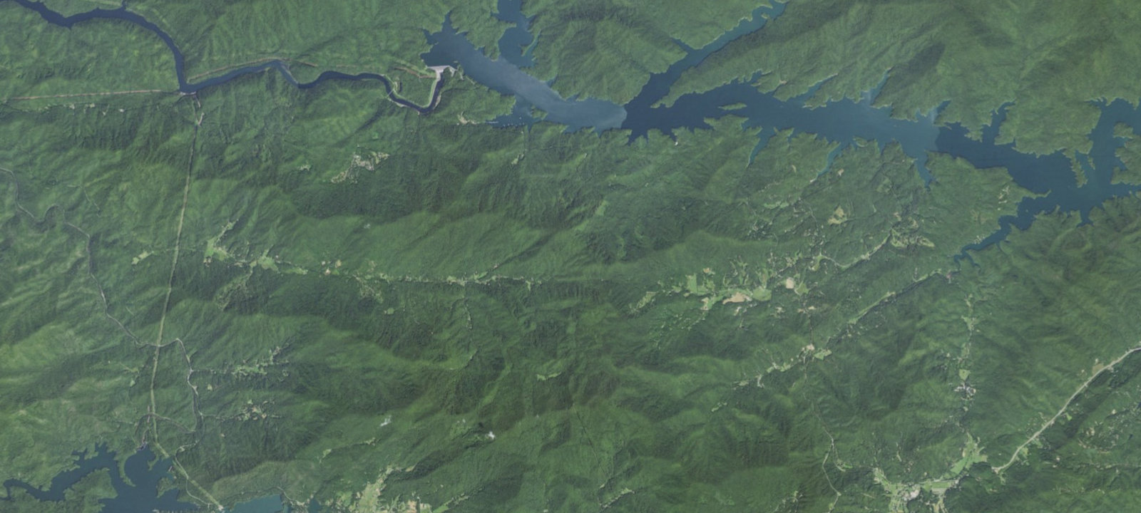 Map of A.T. Cable Gap Shelter