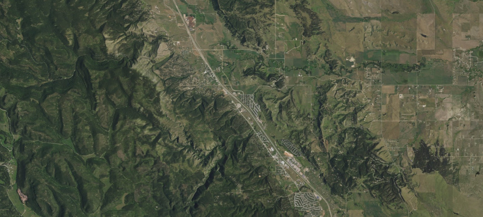 Map of Black Hills Station RV & Campground