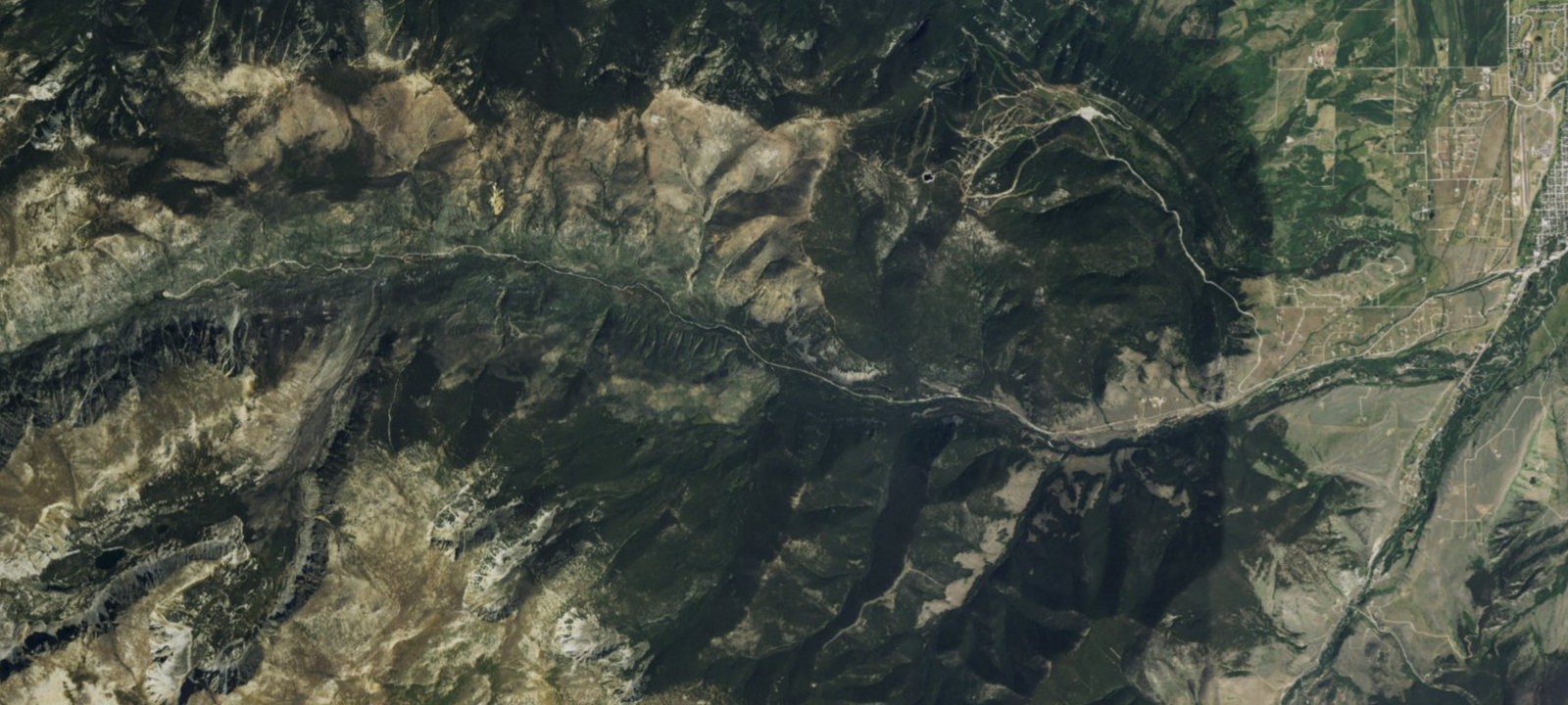 Map of Basin Campground